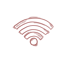 Pictogramme connexion Wi-Fi gratuite